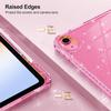 IPad Air 11. Generation Glitzer Schutzhülle mit Stifthalter - Anti-Biege Acryl Tablet Cover