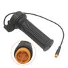 Electric Bicycle Twist Throttle Hall Sensor Turn Handle Accelerator M8  Waterproof for Risdar  Ebike  Motorcycle Tricycle