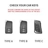 Interior Mouldings Leather Car Key Case For Lexus NX GS RX IS ES GX LX RC 200 250 350 LS 450H 300H 2017 2018 2019 2020 Suede Key