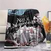 1PC  Alice Wonderland Bloom Blanket, High Quality Comfortable for All Seasons, Home Decor, Warmth and Comfort