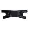 ZAMST FILMISTA KNEE Running Knee Support, Slim Type, Black, Ambidextrous, Size L, 372203