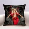 Singer lola Indigo Dragon  Doublesided print Pillow Case Pattern Printed Pillowcase For Living Room Sofa Cushion Cover