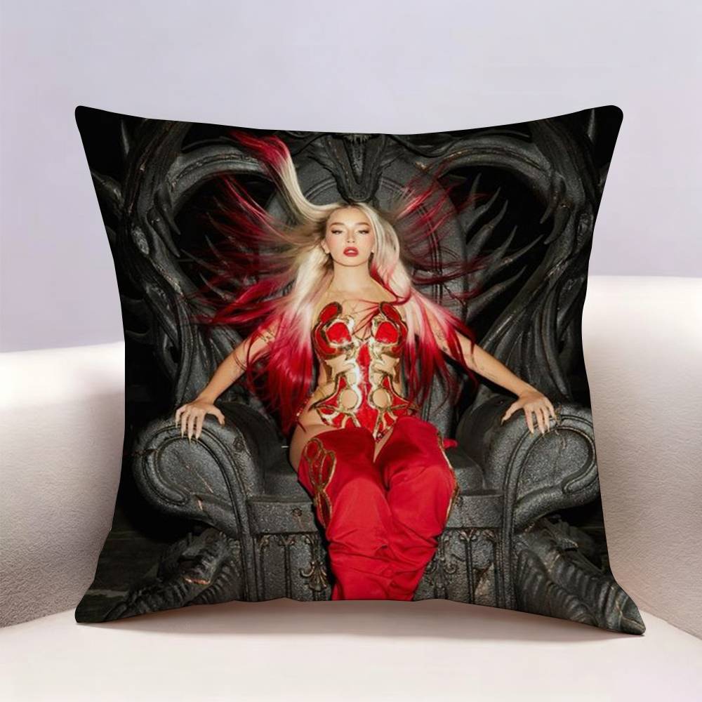Singer lola Indigo Dragon Doublesided print Pillow Case Pattern Printed Pillowcase For Living Room Sofa Cushion Cover