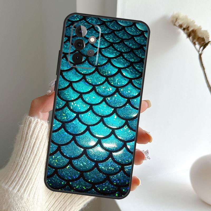 

Mermaid Tail Scale Case For Samsung Galaxy A52 A32 A12 A16 A26 A36 A56 A15 A35 A55 A34 A54 A13 A33 A53 A17 A06 Samsung A52