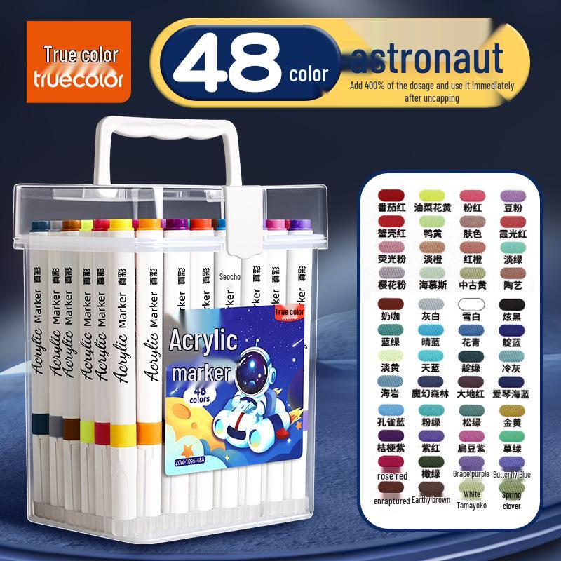 Deckendes, schichtbares Acrylmarker-Set für Kinder und Schüler