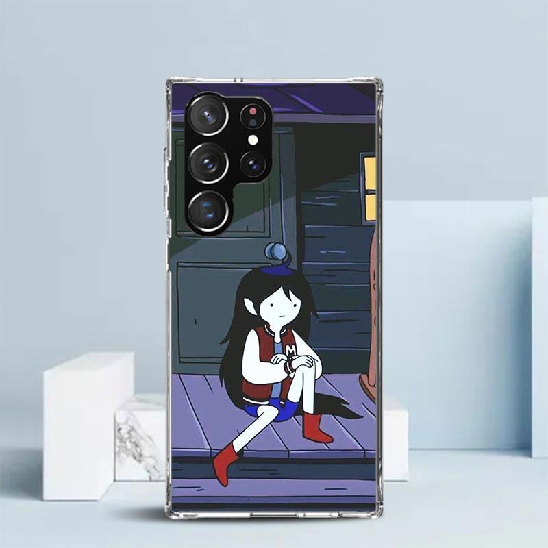 Adventure Marceline Jujuba Soft Cover for Samsung Galaxy S25 Edge S26 S24 S23 Ultra Phone Case S22 S21 Plus S20 FE Print Pattern