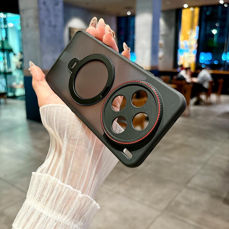For Vivo X200 Ultra Promini Pro X200S TUP Material Lens Full Protection Bracket Magnetic Drop Resistant Phone Case CMDLKZJ
