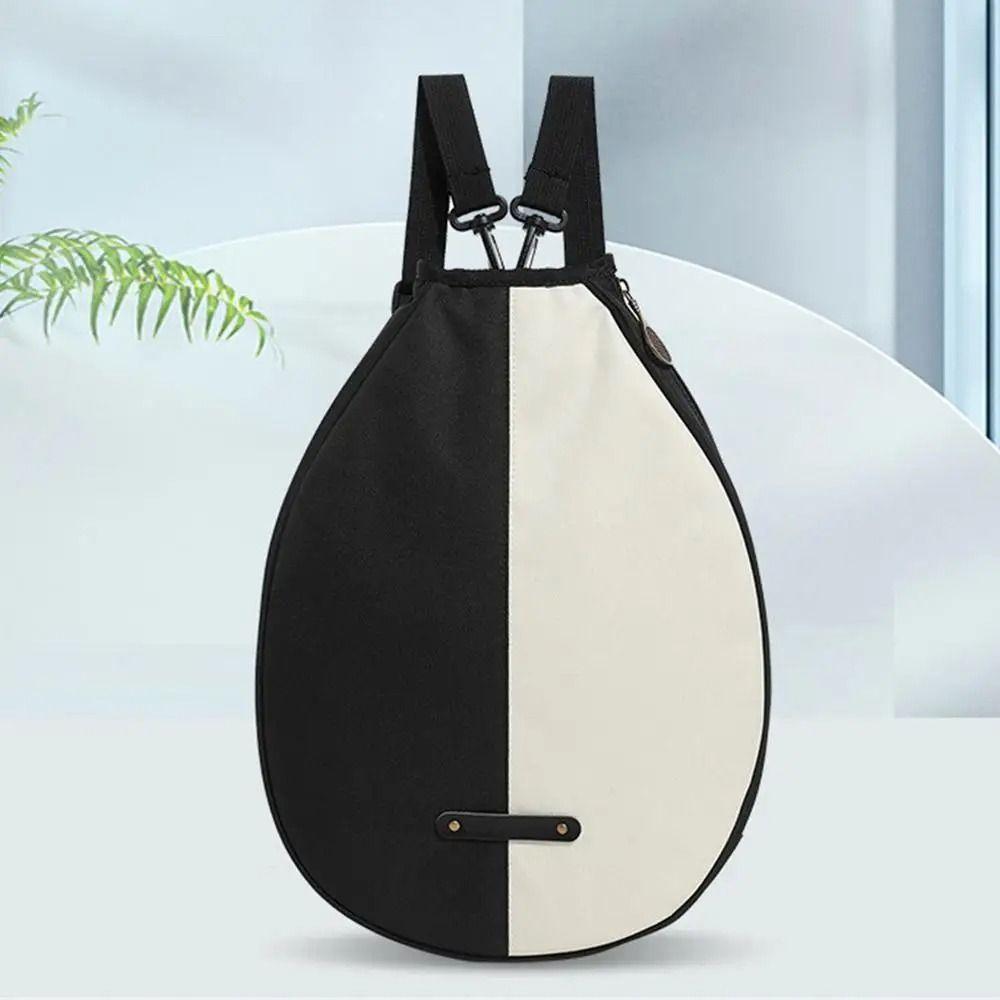 Large Capacity Tennis Rackets Bag Zipper Closure Adjustable Strap Racquet Backpack Professional Waterproof Racquet Sports Bag