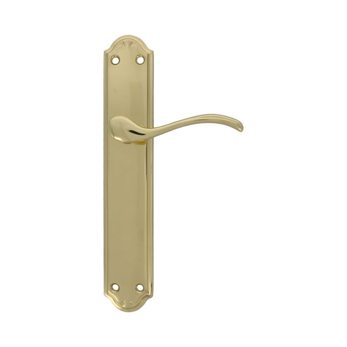 AMIG | Poignées sur plaque ALFA | 248 x 44 mm | Acier / Zamak | Laitonné