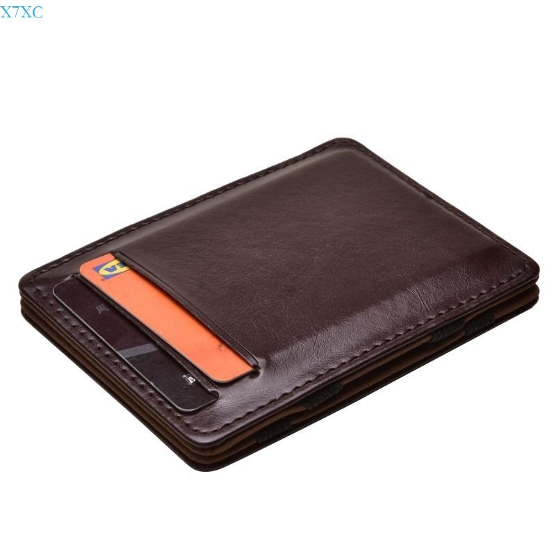 

X7XC Stylish Wallet for Easy Organization and Storage of Various Cards for Women коричневый