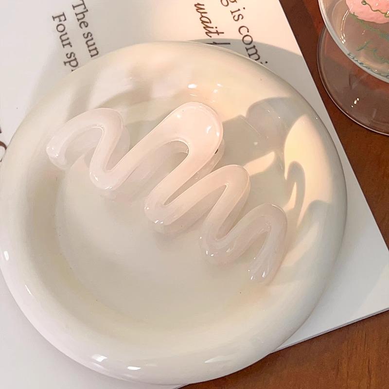 Exquisite Acrylic Claw Clip for Thick Hair - Large High-End Shark Hairpin
