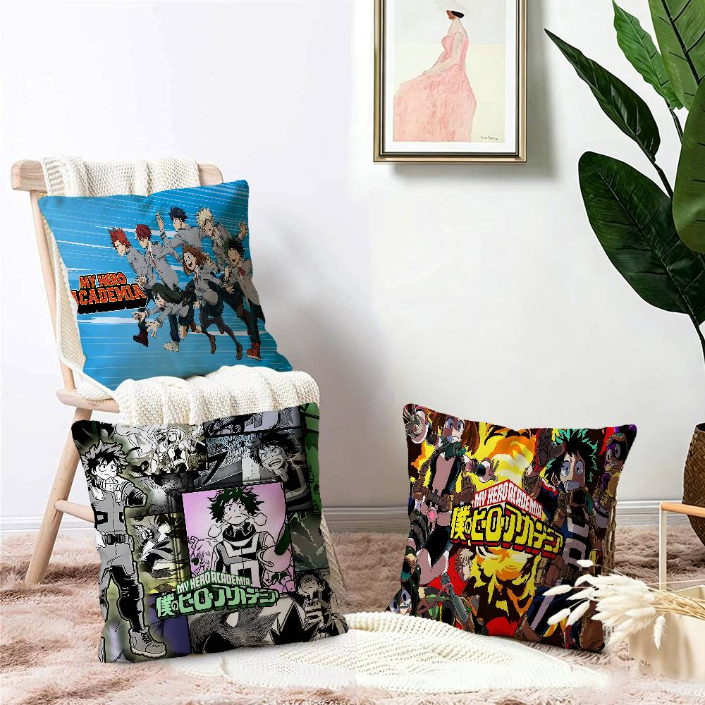 My AnimeHero A-Academia Personalized Pillow Cover Kids Bedroom Wild Party Decor Pillowcase kid Birthday shower Gift