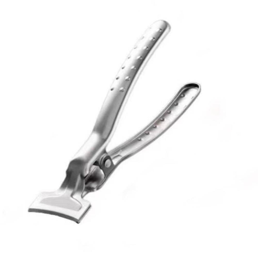 Anti-slip Handle Durian Opener Stainless Steel Durian Shell Cracker Fruit Opener Home Kitchen серебряный