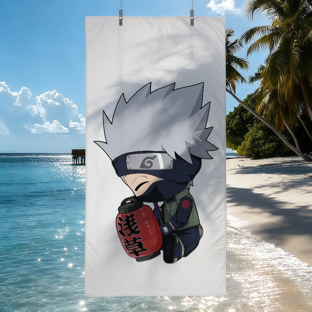 Anime N-NARUTO Sasuke Itachi Madara cute Quick Drying Beach Towels Are Suitable For Swimming Pools Camping Yoga And The Gym