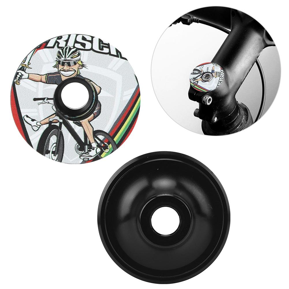 ZTTO Aluminium Alloy Bicycle Headset Covers Front Fork Upper Cover Flattop for Mountain Road BikeB