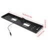 4 IR LED 170 degrees  Wide Angle Car Reaview Reverse Backup Night Vision Camera W  License Plate Frame