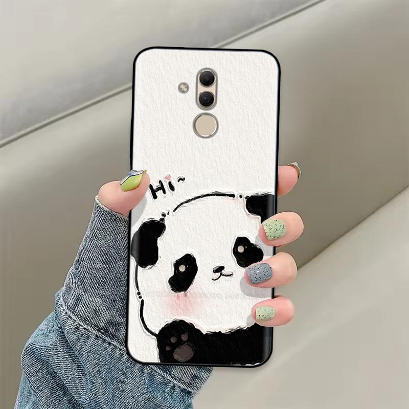 For Huawei Mate 20 Lite Case Cartoon Soft Silicone Phone Cover For Huawei Mate 20 Mate20 Pro Cases Bags Shockproof Painted Cover