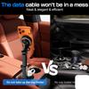 Adjustable 360 Rotating Phone Holder for Car Cup Slot Magnetic Attachment Universal Use For Auto Cup Holders Strong Magnet