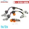 1/2X 92450-3Q000 924503Q000 Tail Light Lamp Wiring Harness With/No Bulb For 2011 2012 2013 2014 Hyundai Sonata Sedan 2.0L 2.4L