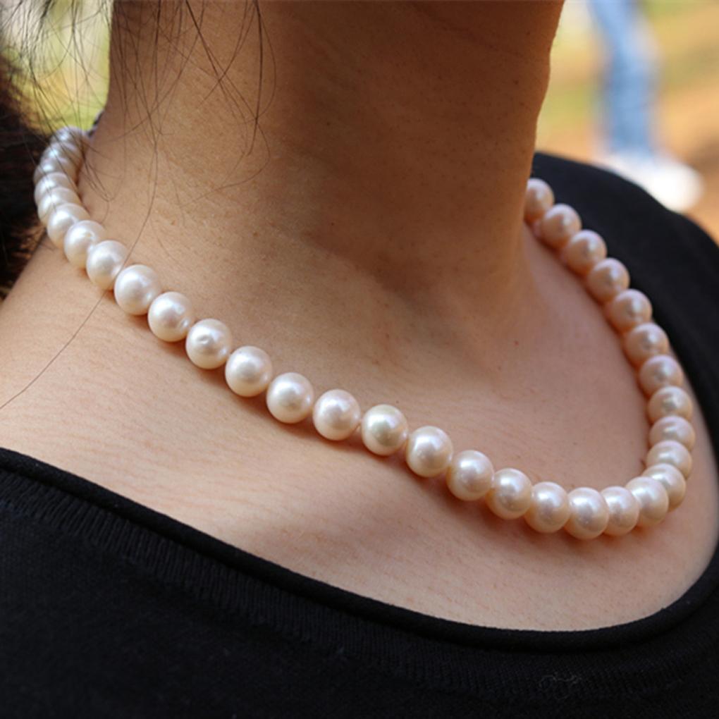 Simulation Pearl Necklace Charming Fashion Decor Accessory Clothes Pendant Hanging Decor Fashion Necklaces Birthday Gift