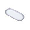 Kazan Gradient Grey Oval Towel Dish