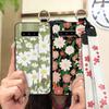Phone Holder Oil Painting Phone Case For Samsung Galaxy S10 5G/SM-G977N Fashion Design Lanyard Silicone Shockproof Ring