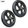 Ruote Silenziose in PU Resistenti all'Usura Pattini a Rotelle Ruota Scooter Ruota Carrello Carrello