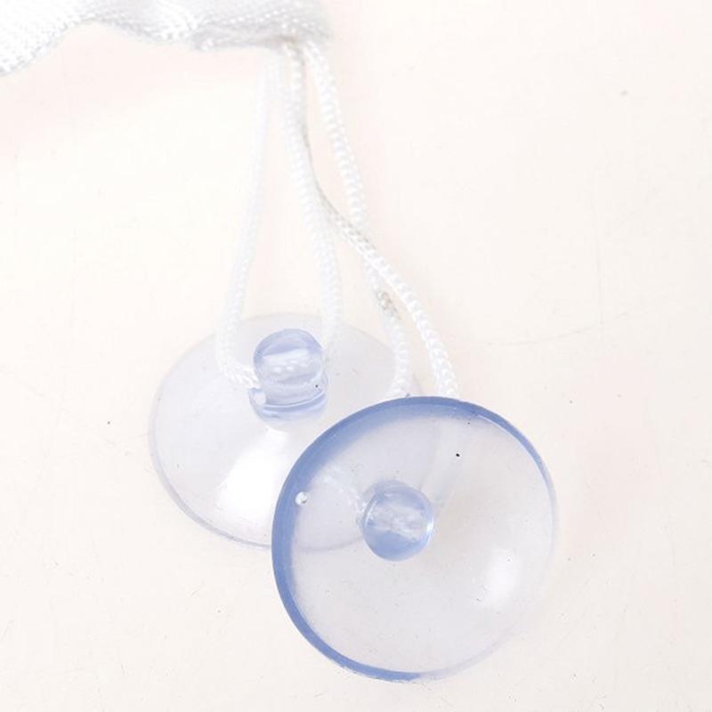 Baby Bathroom Mesh Bag Child Bath Toy Bag Net Suction Cup Baskets Baby Bathroom Mesh Bath Bag With 2 Sucker