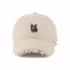 Dopamine Cartoon Small Animal Lace Cowboy Baseball Cap Female Cap Showing Face Small Versatile Hat