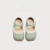 Flower Bordered Luxury Designer Shoes for Girls Kids New Spring Summer Toddler Girl Leather Shoes Princess Mary Jane H01188