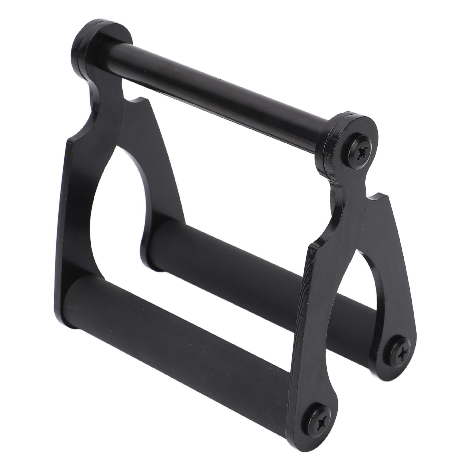 

Двойная D-образная ручка для тяги, алюминиевый сплав, резина, V-образная перекладина, складная ручка для тренировок в спортзале, крепление кабеля для