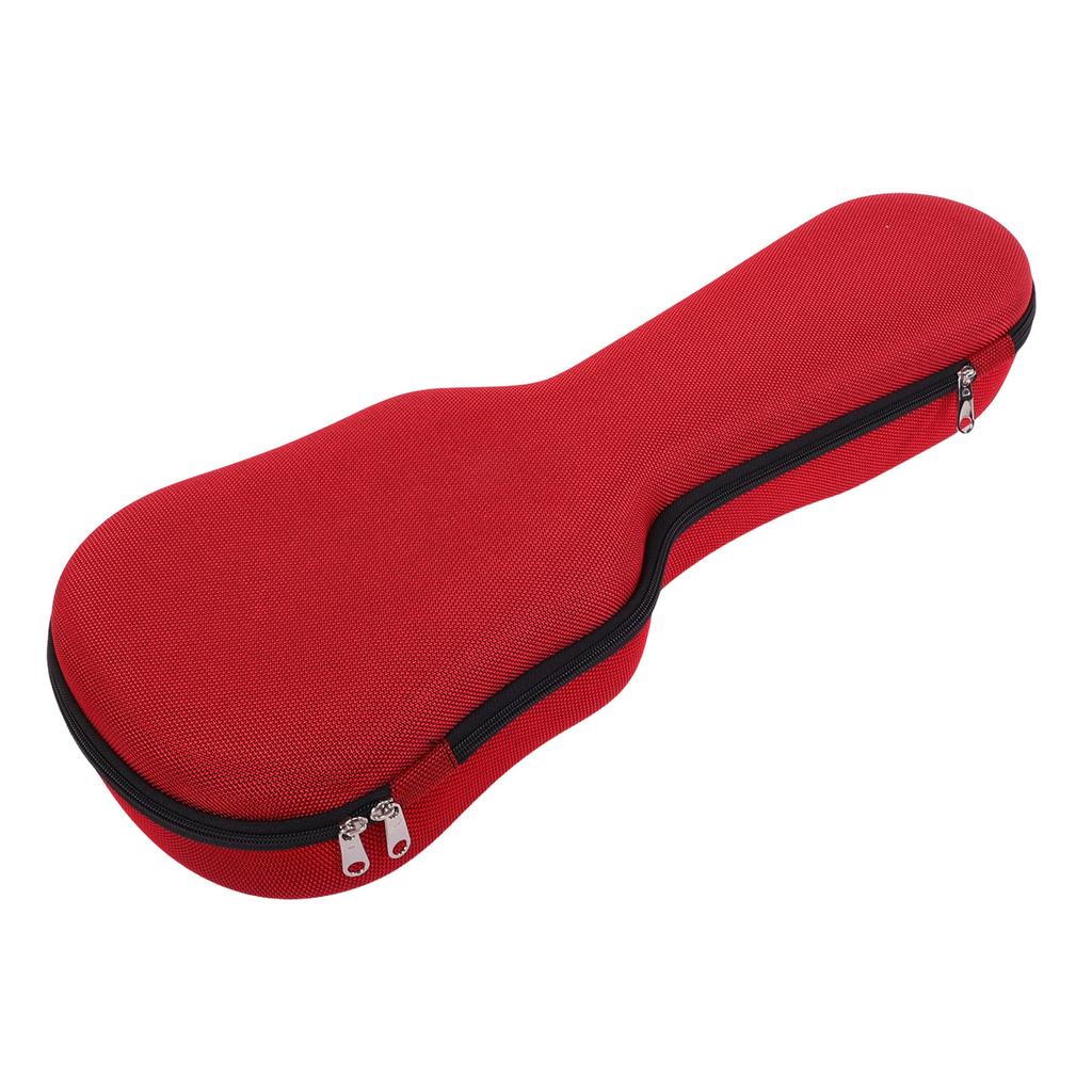 21 Inch Acoustic Guitar Bag Waterproofing Soft Portable Gig Bag Guitar Case with Detachable Shoulder Strap Red