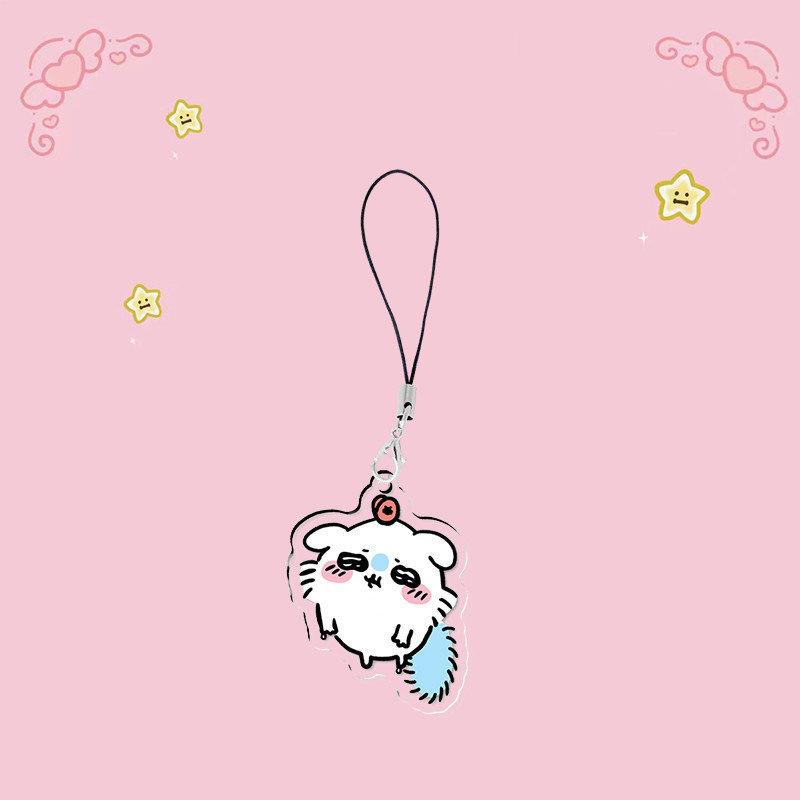 

Подвеска Чиикава Джиикава Сяоба Усаки Супер Милый Ультрапрозрачный Акриловый Декоративный Брелок