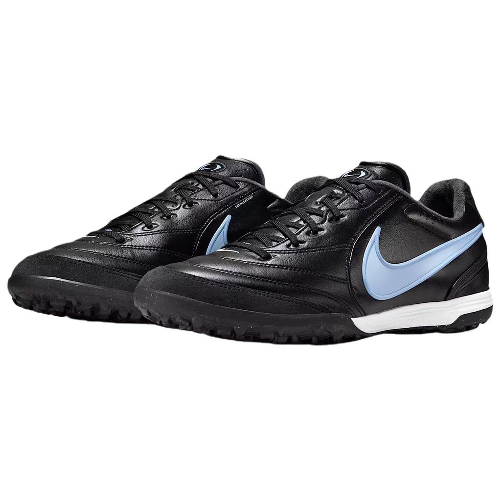 Nike Tiempo Ligera Pro TF Low Black Ice Blue Unisex Sneakers Obsidian IB4477-040