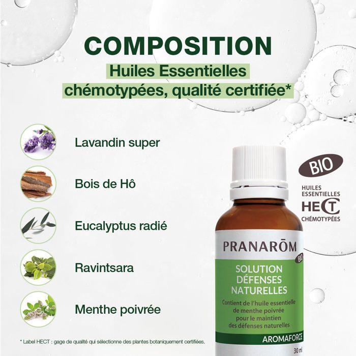 Pranarom Aromaforce Solution Défenses Naturelles Bio 30ml