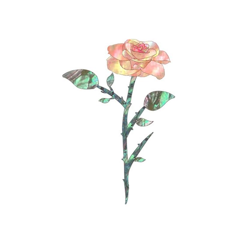 Guitar Head Stickers, Guitar Headstock Decals, Removable Stickers for Electric Guitars Bass Decor Guitar Board Decals