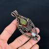 Dragon Blood Jasper & Moonstone 999 Copper Wire Wrapped Pendant, Handmade Gemstone Tree Of Life Pendant Jewelry, Gifts For Wife Brand New Pendant