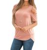 Hochwertige Sommer Damen Träger-Bluse mit Cold Shoulder für stilvollen Komfort