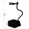 1/2 Pcs Action Figure Display Stands Adjustable Action Figure Display Holder Base Sturdy Base Clear Doll Model Support Stand