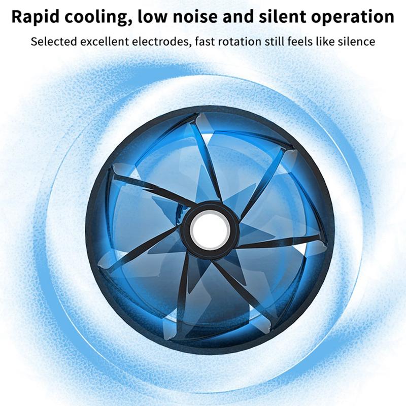 Laptop Cooler Base Stand Foldable Laptop Cooling Pad Holder Portable Notebook Radiator Bracket Heighten Rack With 1 Cooling Fans