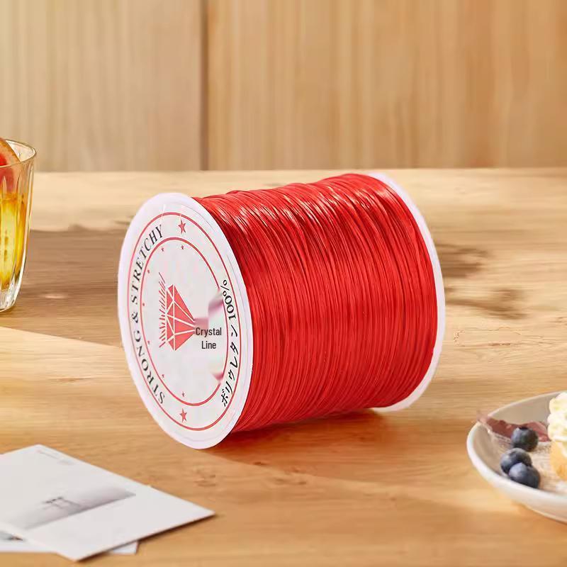 Высокоэластичная прочная резинка для бусин Вэньвань и гранатовых браслетов