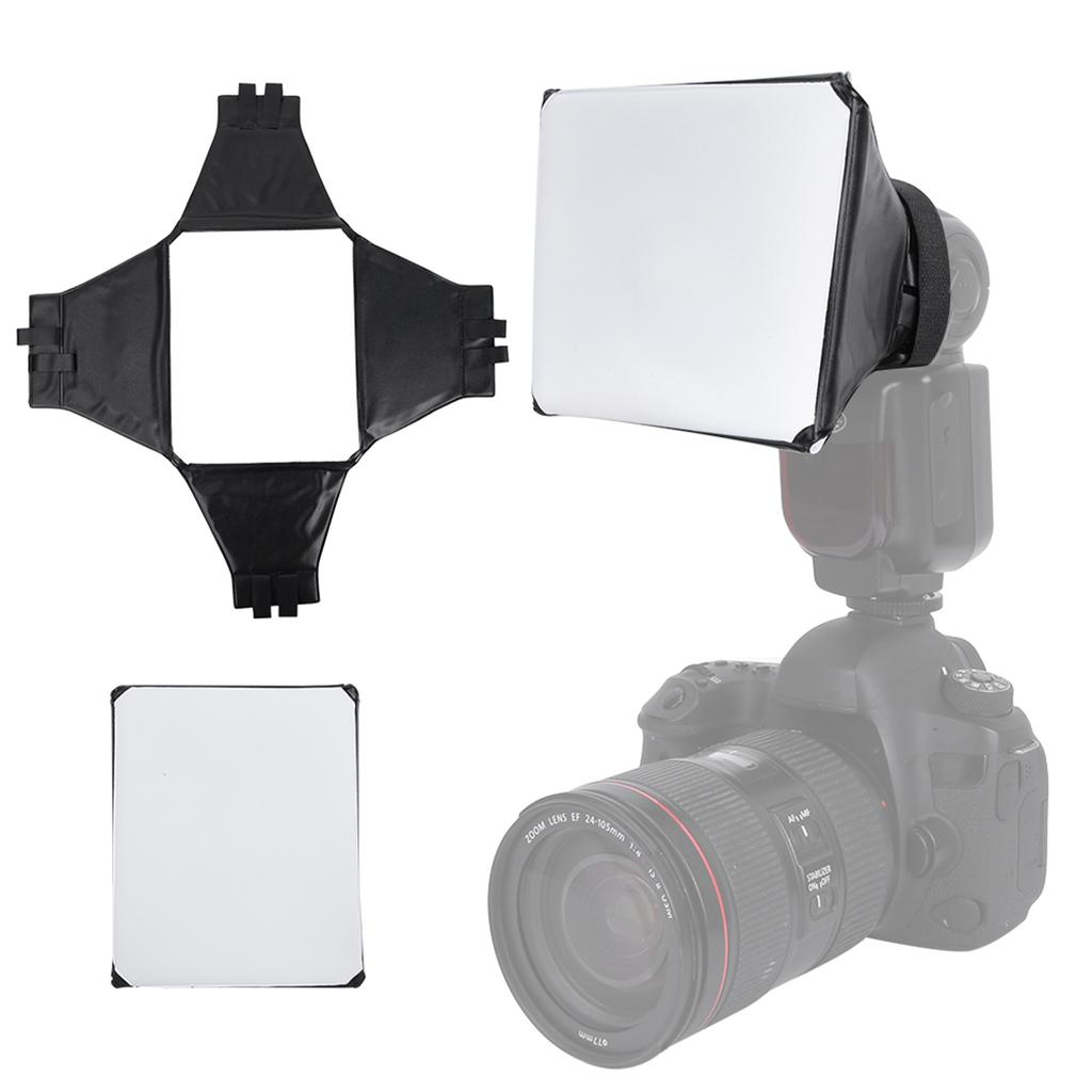 Universal Rectangle Shape Speedlite Softbox Diffuser for Camera Flash Light Speed Lights
