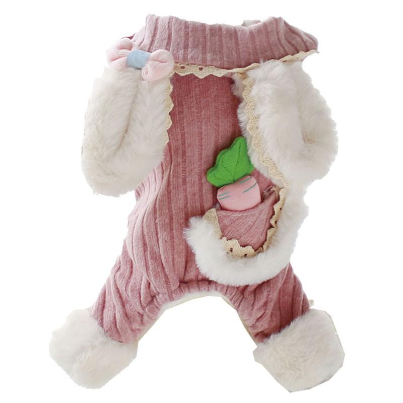 Dog Costume Pet Clothes Puppy Apparel Small Dog Clothing Jumpsuit Warm Outfit Garment Yorkie Pomeranian Maltese Poodle Dog Coat