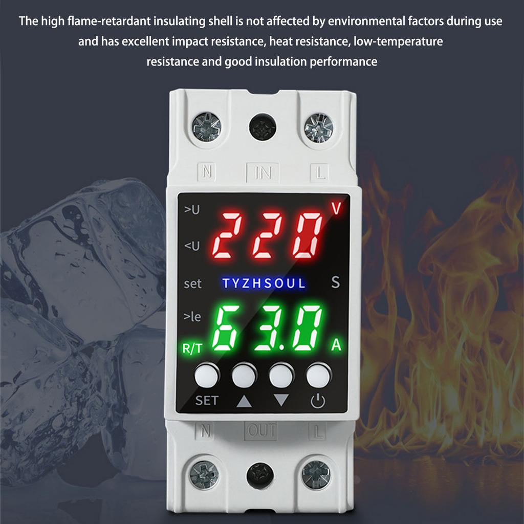 Voltages Protectors Over Voltages Current & Under Voltages Protective Device Intelligent Relays Reset Protectors