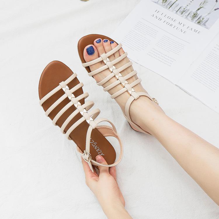 Fashion Women Sandals Summer Shoes Wedges Sandals Flats Lady Casual Beach Female Ladies Sandals Shoes2022