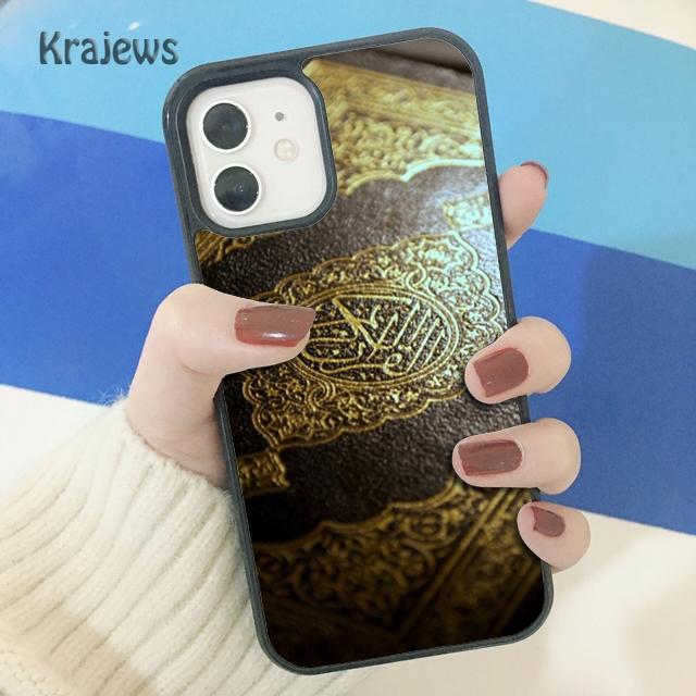 Krajews Al Quran Kareem Soft Phone Case Cover For iPhone 14 5 SE 6s 7 8 plus X XR XS 11 12 13 pro max Samsung S21 S22 ultra