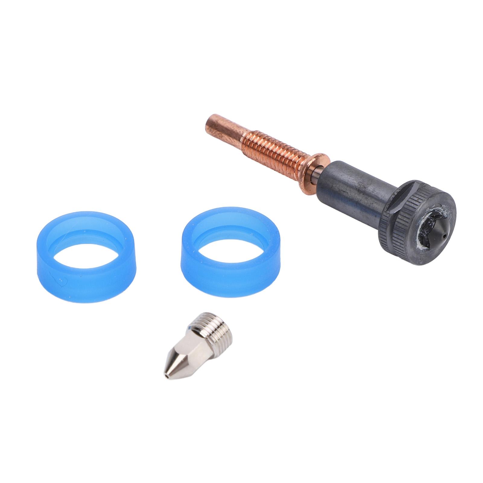 

Комплект сопел для 3D-принтера, высокопоточная термостойкая закаленная сталь 0,6 мм, сменное сопло экструдера для