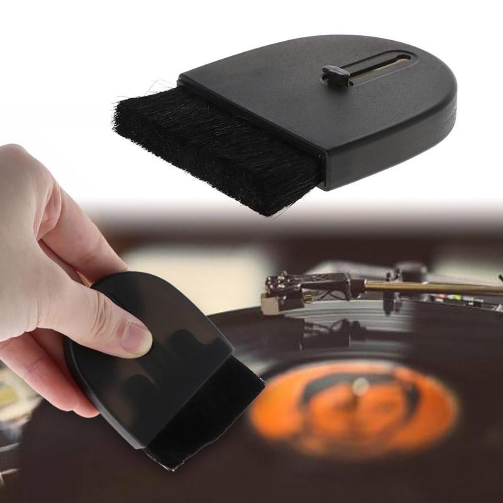 Record Cleaning Brush- Anti-Static Album Cleaning Brush for Record Player and Needles