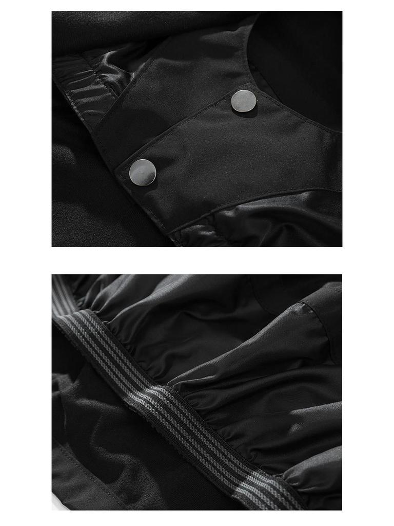 Waterproof Fleece-Lined Ski Suit: Warm Hooded Two-Piece Set for Men & Women