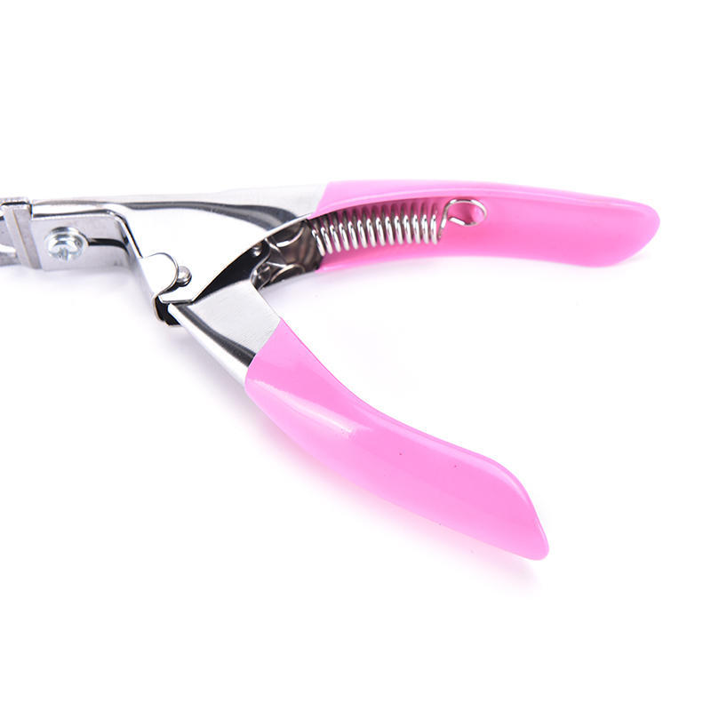 Vogue False Nail Art Tips Acrylic Uv Gel Edge Manicure Cutter Clipper Tool